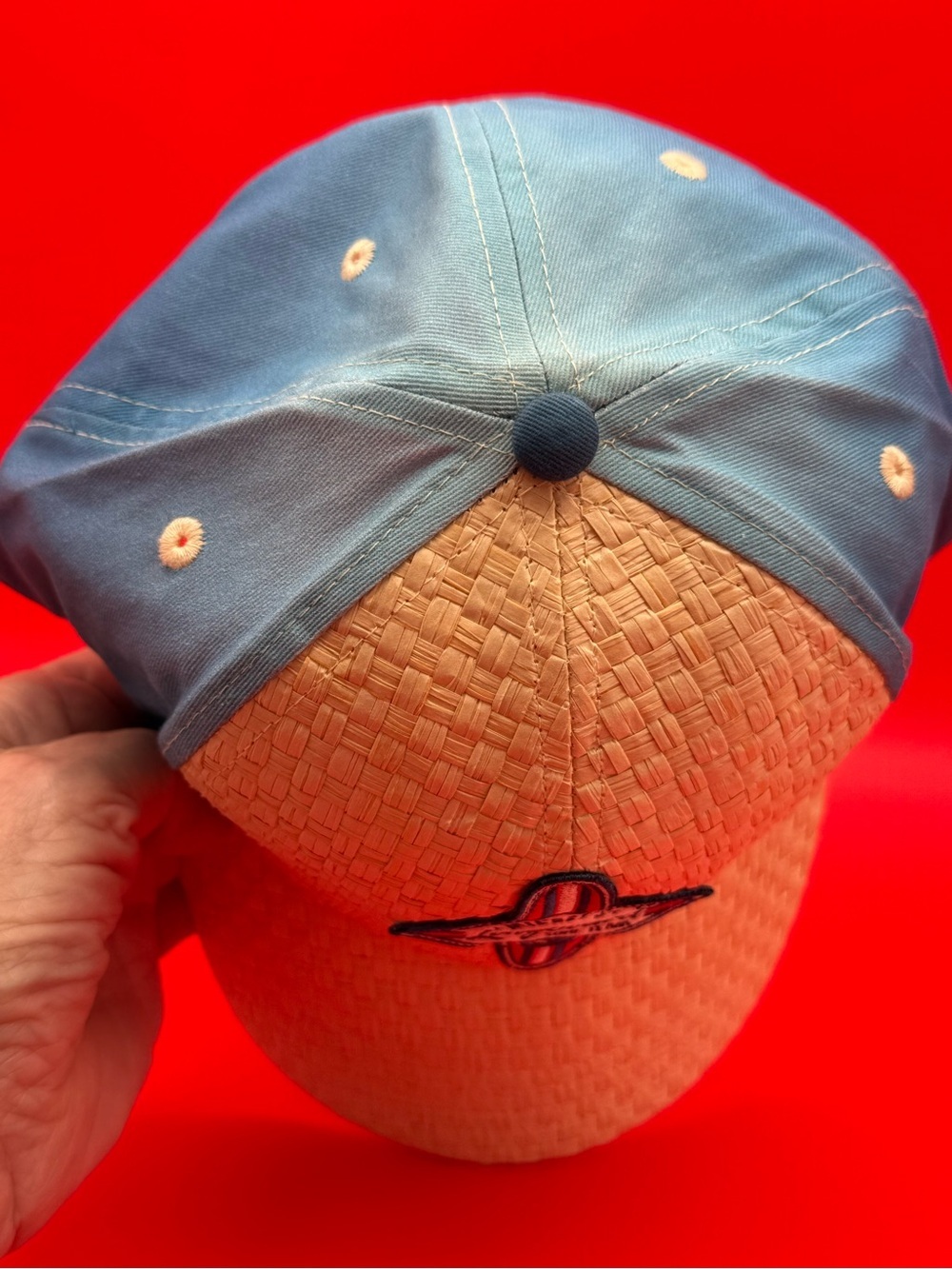 NWT Disney Parks Mickey's Longboard Surf Team Hat Snap Back Blue Adult 57–60 cm - Picture 8 of 8